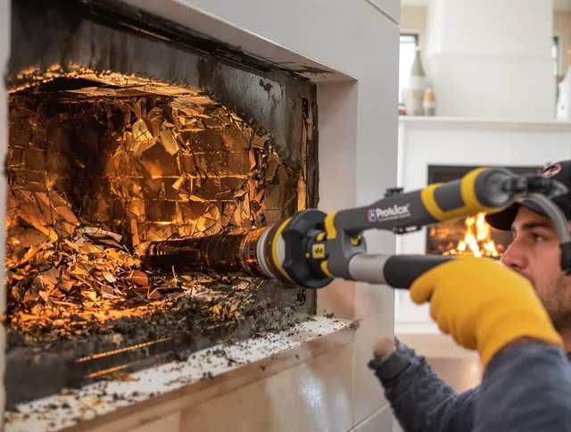 Professional chimney cleaning by Bellflower Chimney Sweep in Bellflower, CA