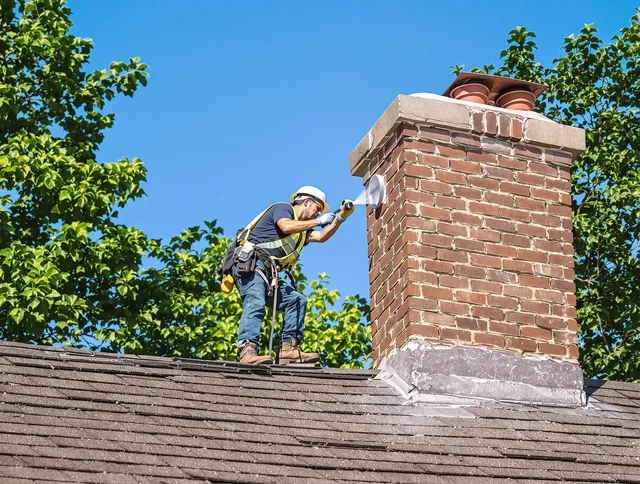 Bellflower Chimney Sweep performing an inspection with advanced tools in Bellflower, CA