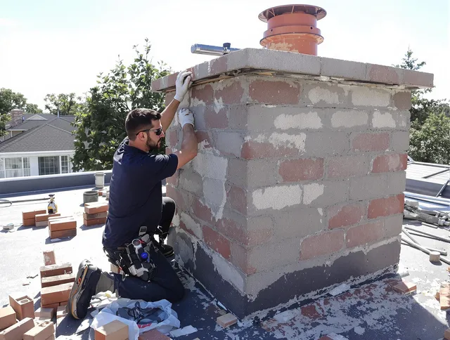 Advanced chimney repair process by Bellflower Chimney Sweep in Bellflower, CA