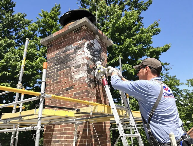 Structural chimney repair by Bellflower Chimney Sweep in Bellflower, CA