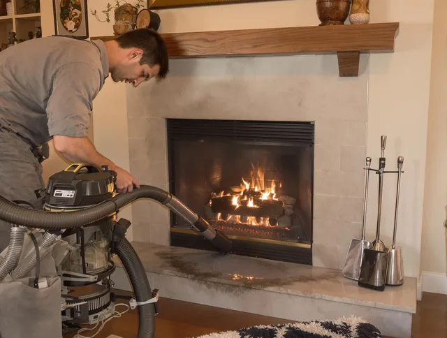 Routine fireplace upkeep by Bellflower Chimney Sweep in Bellflower, CA